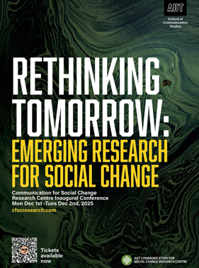 Rethinking tomorrow: Emerging research for social change Flyer